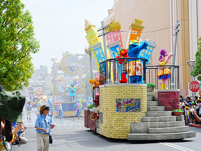 ウェットエリア（ハリウッド大通り）の様子