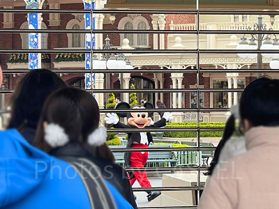 ウェルカムグリーティングではミッキーに会える!