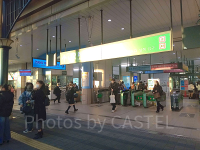 舞浜駅が混雑する時間帯は?