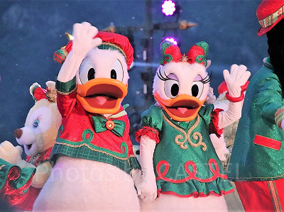 パークでドナルドダックに会える場所