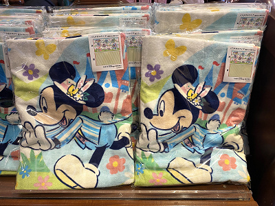 ワイドバスタオル(2022年ディズニーイースターグッズ)