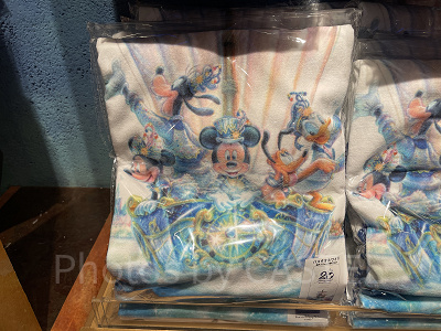 ワイドバスタオル（ディズニーシー20周年グランドフィナーレグッズ）