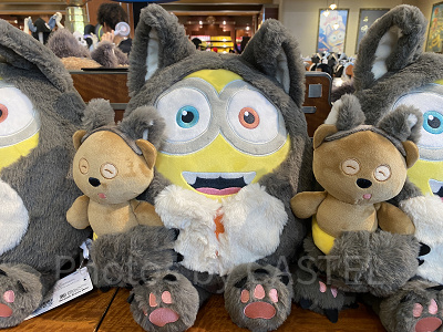 オオカミボブとティムのクッション（ユニバハロウィングッズ2023）