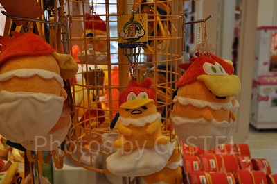 「ウッディ・ウッドペッカー×ぐでたま」のぬいぐるみキーチェーン/小