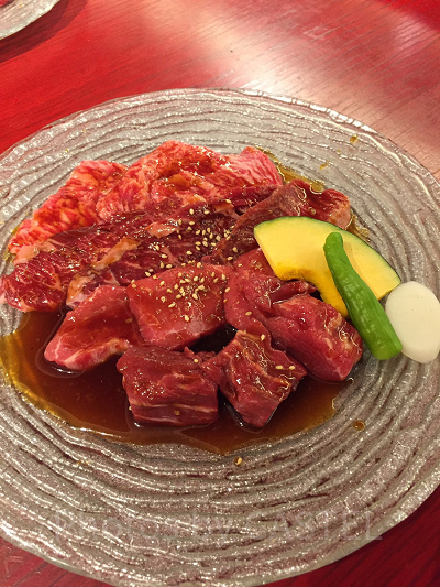 焼肉トラジのランチ