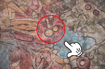 黄色い隠れミッキー