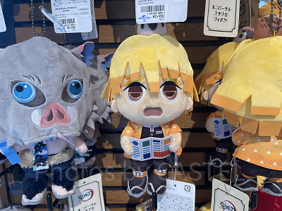 善逸ぬいぐるみキーチェーン(USJ×鬼滅の刃 刀鍛冶の里編&柱稽古編グッズ)