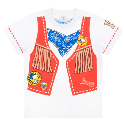 スヌーピーのキッズTシャツ
