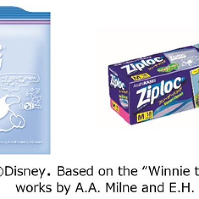 2021年ディズニージップロック①：フリーザーバッグ M 18枚入り