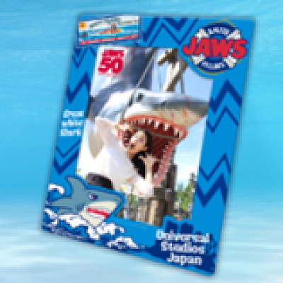 50周年デザインのフォトテンプレート