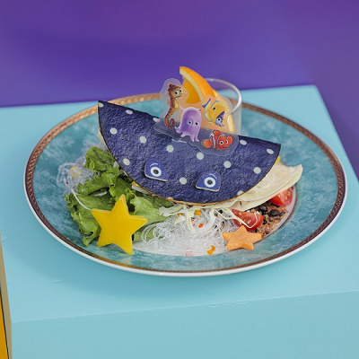 お友達たくさん♪トルティーヤサンド