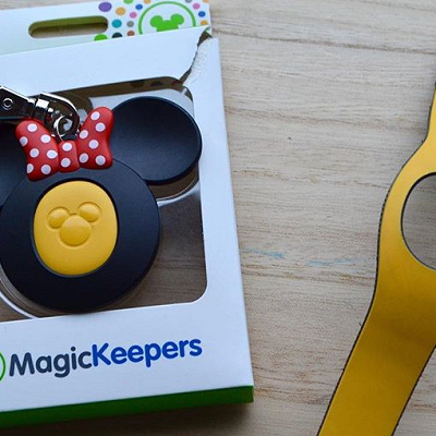 マジックキーパーズを使ってキーホルダーに変身したマジックバンド