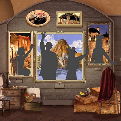 2020年春キャン時にはポンテべッキオの部屋の中にフォトスポットが登場