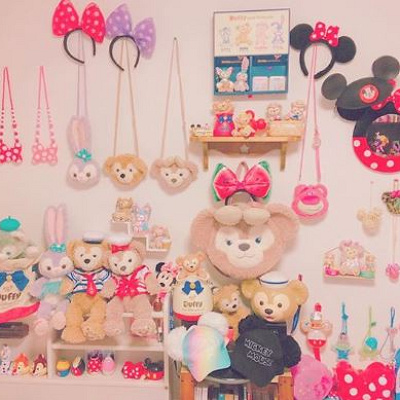 ディズニー愛があふれ出る部屋