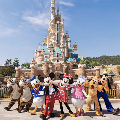 香港ディズニーのシンボル！：キャッスル・オブ・マジカル・ドリーム