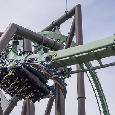 天地がひっくり返るスリル！