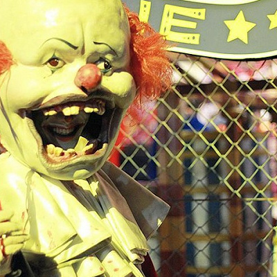 頭の大きな個性的なピエロゾンビも登場（2018年）／USJ