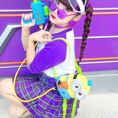 普段のメイクにちょい足し赤リップ