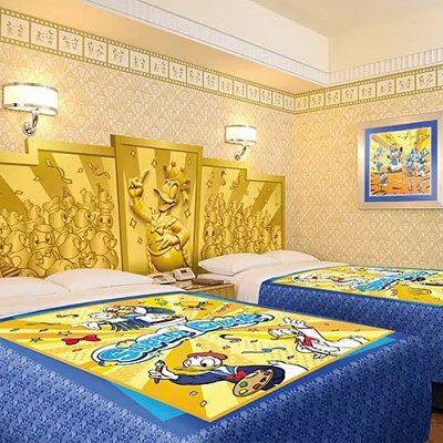 アンバサダーホテルのスペシャルルーム(ドナルドのクワッキー・ダック!ダック!ダックシティ!)