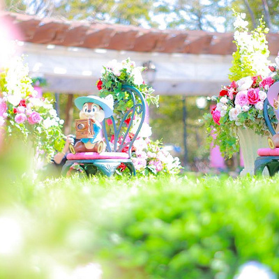 アメリカンウォーターフロントのイースター装飾