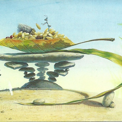 延々と運ぶアリ