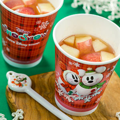 アップル&シナモンのホットドリンク