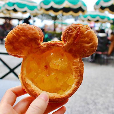 ちょっとしたおやつにもおすすめの、アップルカスタードデニッシュ