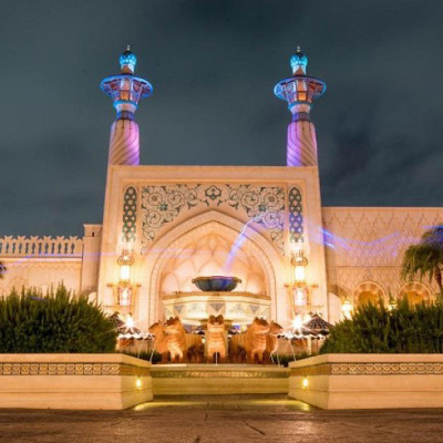 アラビアンコースト 噴水前