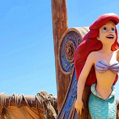 アリエルが目印！