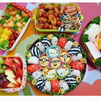 運動会ミニオン弁当