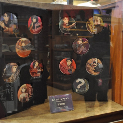 進撃の巨人コレクタブル缶バッジ