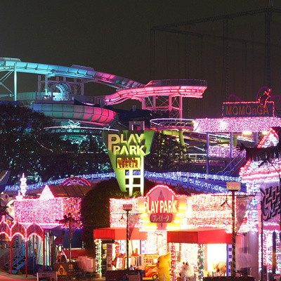 アトラクションエリアが大変身