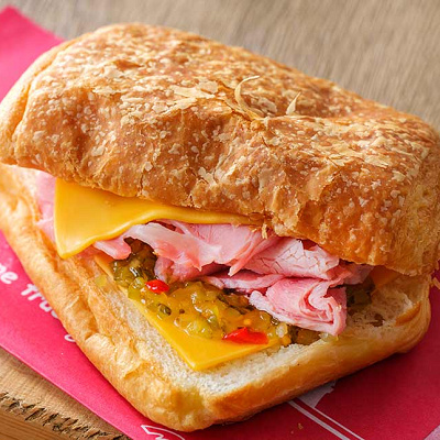 【店舗オープン～10:30まで販売】ホットデニッシュサンド（ハム＆チーズ）