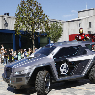 パリのアベンジャーズ・キャンパス：アイアンマン