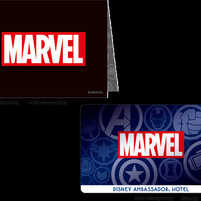 アベンジャーズ×アンバサダーホテル：オリジナルルームキー＆キーブックレット