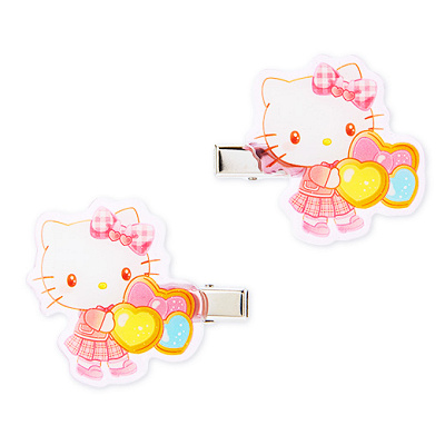 前髪クリップ　ハローキティ