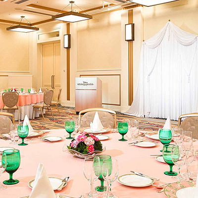 スペシャルランチパーティーが行われる宴会場