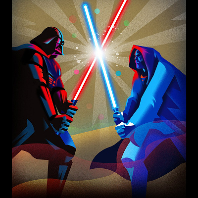 オビ=ワンとダース・ベイダーの戦い