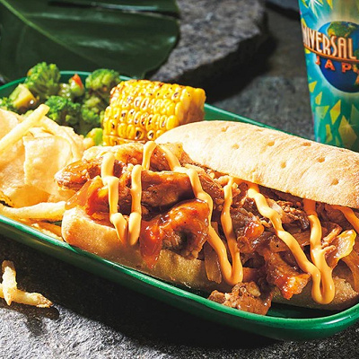 バーベキュービーフサンド・プレート