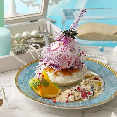 浜辺のクリームリゾット