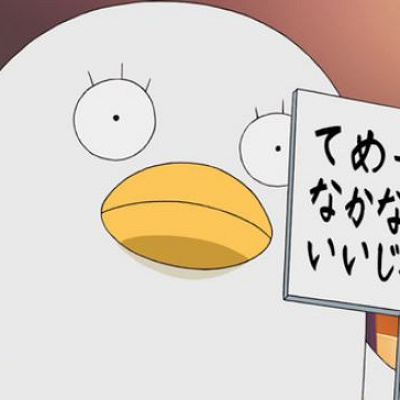 エリザベスと看板トーク？