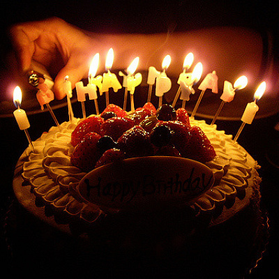 誕生日のお祝いも