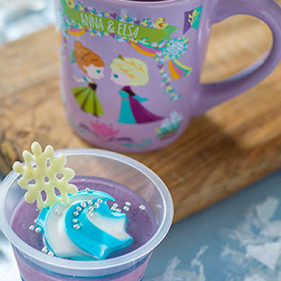 ブルーベリームース＆ブルーゼリー、スーベニアカップ付き