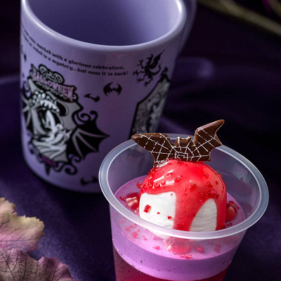 ブルーベリームース＆カシスゼリー、スーベニアカップ付き