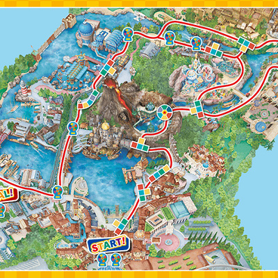 ボードゲームのコース