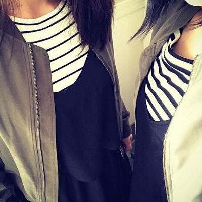 ボーダーコーデ