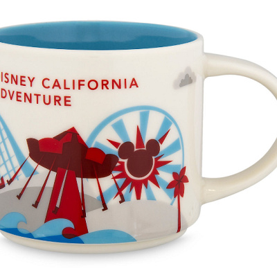 カリフォルニアアドベンチャーの新デザインマグ
