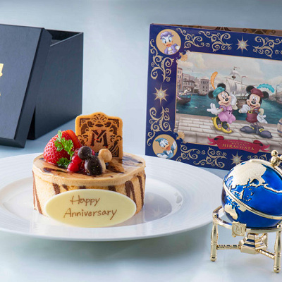 ミラコスタのレストランでお祝い