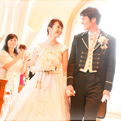 チャペルの挙式の様子