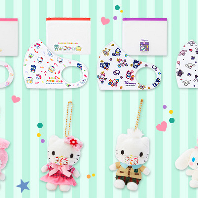 コーデがかわいくなるキャラクターマスク
